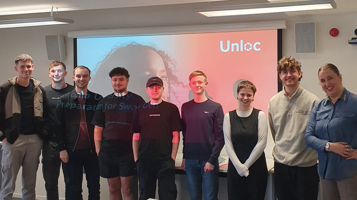 We've been at @UniLincoln for our 2 day #Enterprise #Bootcamp. #Students developed their #entrepreneurial #skills in preparation for the annual Swans Den #competition where they could #win a £5,000 #grant! Good luck for your #pitches from all us here at Unloc! #HigherEducation