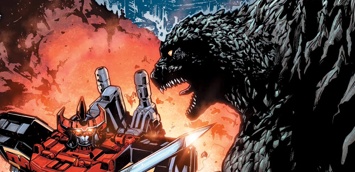💥⚡️How cool is Cullen Bunn's kaiju toy collection? Find out in our exclusive interview with the writer of 'Godzilla vs. The Mighty Morphin Power Rangers II' #1, coming April 3 from @IDWPublishing ow.ly/buL750QX9gw