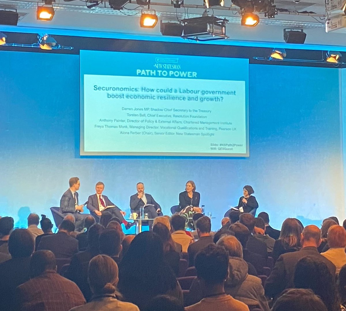 BetterSocCap's tweet image. Listening to @darrenpjones discuss the role of investment in Labour’s plans for economic resilience and growth. 

#NSPath2Power