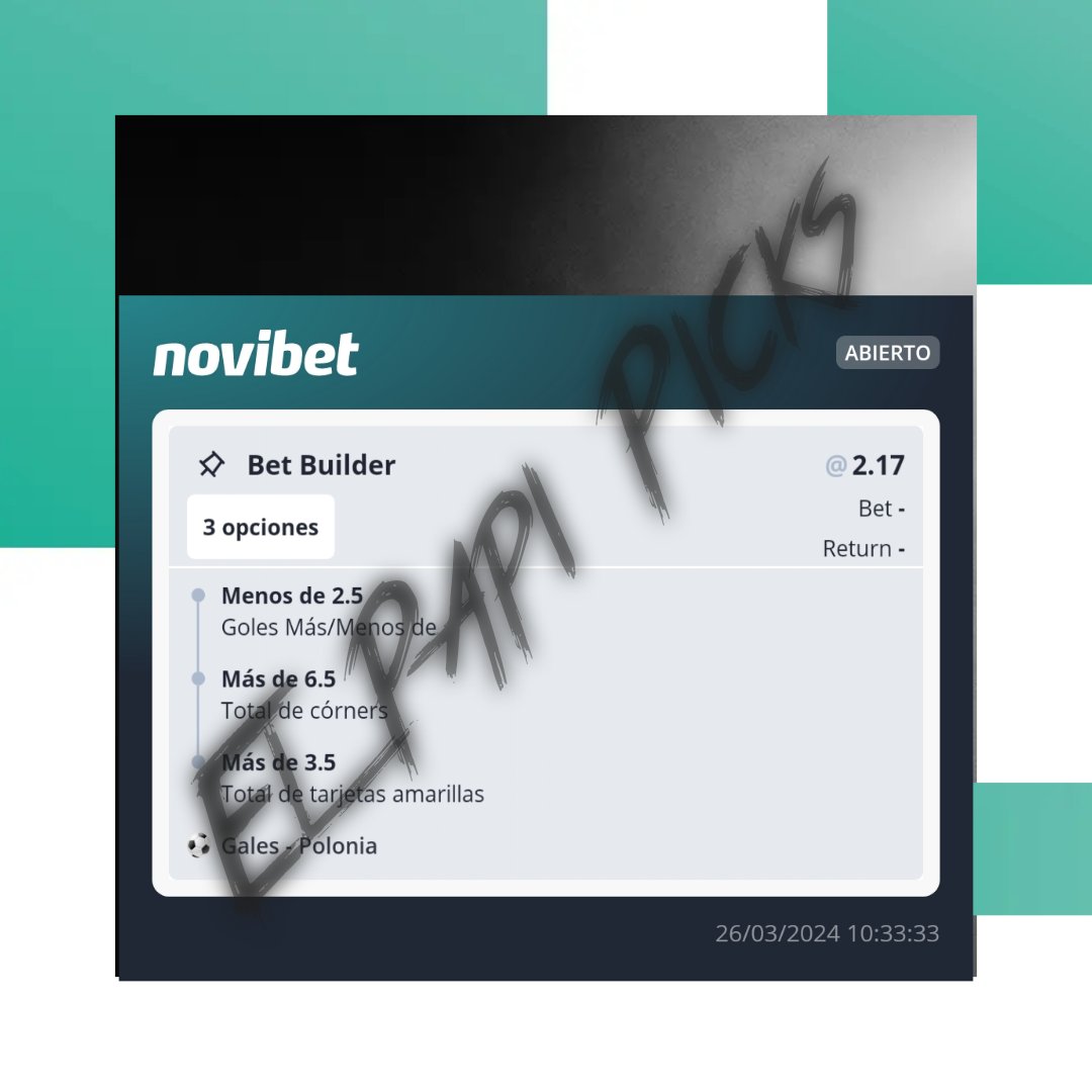 ElPapiPicks's tweet image. La primera del día, que la suerte nos acompañe!!!

#casinomexico
#apuestasdeportivas
#apuestasvip
#apuestasmexico
#parleys
#stake10
#bets
#betsvip
#nbapuestas
#nhlapuestas
#futbolapuestas
#stakazo