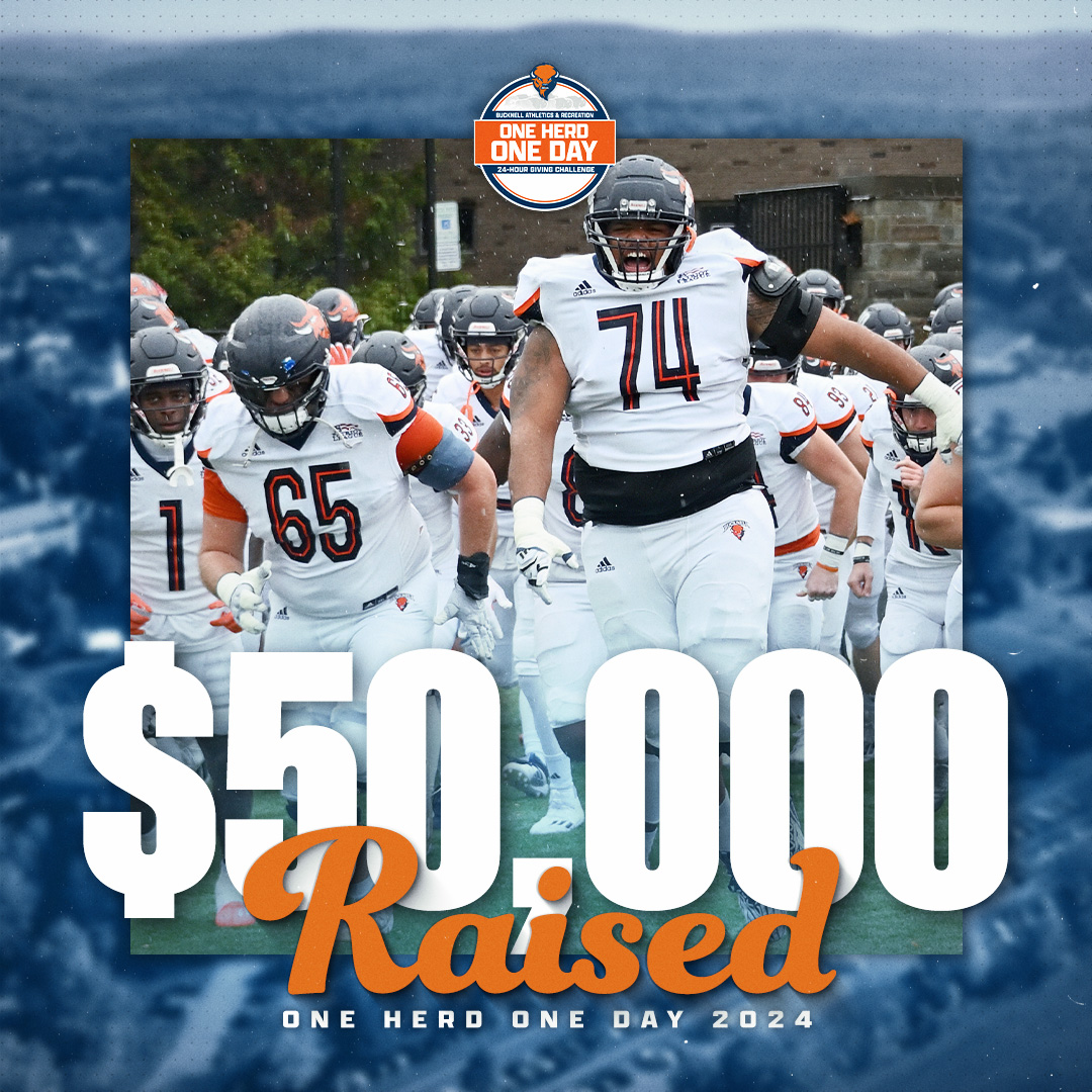 Big-time milestones! We've reached 100 donors and $50,000! Let's keep it up! #OneHerdOneDay givecampus.com/wfuu97