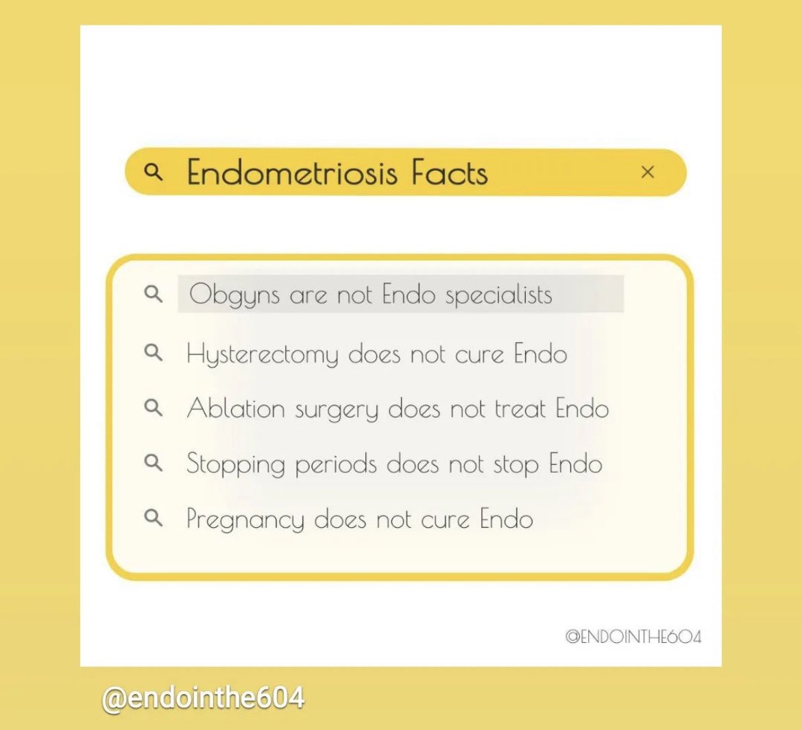 Day 26 of #EndometriosisAwarenessMonth 💛💛#EndoWarrior #EndoSister #InMarchWeWearYellow #EndometriosisAdvocate