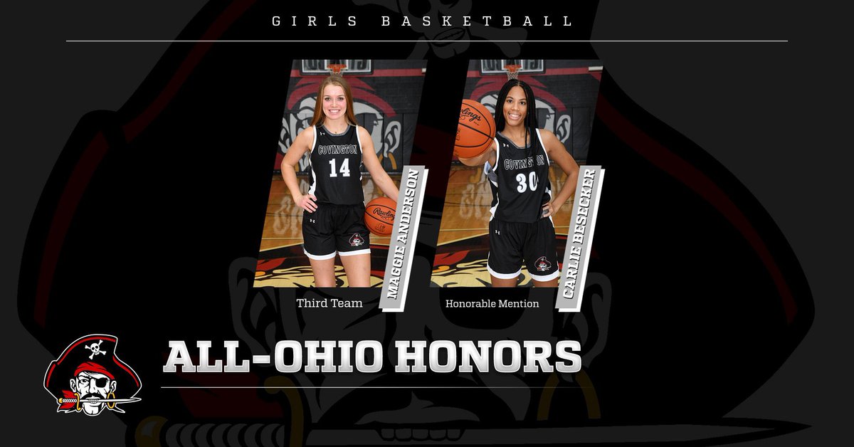 The Girls Basketball Division 4 All-Ohio honors were announced by the Ohio Prep Sportswriters Association. 

Congratulations to Maggie Anderson for being named Third Team All-Ohio, &amp; congratulations to Carlie Besecker for being named Honorable Mention All-Ohio! 

#Together