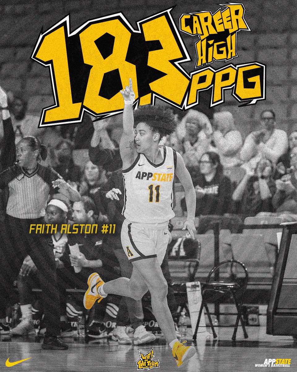🚌𝘿𝙧𝙞𝙫𝙞𝙣𝙜 𝙩𝙝𝙚 𝙗𝙪𝙨
Faith Alston averaged a team and career high 18.3 points per game this season!

#WE x #TheTeam