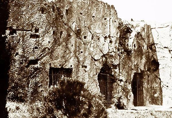 The Prison of Socrates, Athens, Greece | Photo early 1900s: The Keasbury-Gordon Photograph Archive / Mary Evans