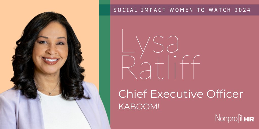 I'm honored to be recognized by @nonprofit_hr as a 2024 Social Impact Women to Watch list finalist. Reading about the other finalists, I am inspired to be among so many talented women working to improve the lives of others. Congrats to all the finalists! nonprofithr.com/2024-social-im…