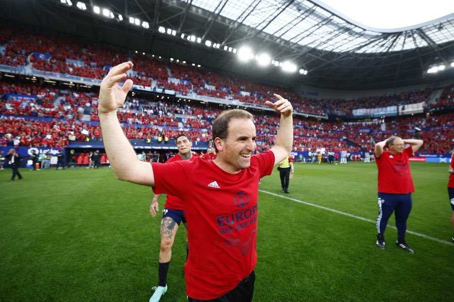 Día tristísimo en la historia de <a href="/Osasuna/">C. A. OSASUNA</a> Acaba de anunciar su no renovación a final de temporada uno de los mejores entrenadores de su historia. Fin a un ciclo de 6 históricos años con un ascenso de récord, permanencias holgadas, final de Copa y clasificación para Europa.