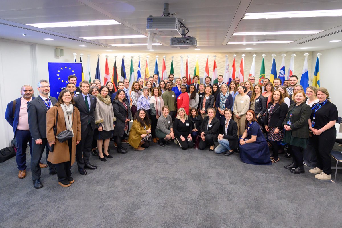 Thanks @EUdelegationUK for photos from last week's excellent conference. What a handsome bunch!