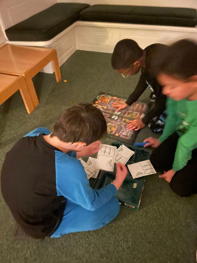 Last night, downtime was game time for the kids at Cardfields. They bonded over friendly competition and good old-fashioned fun. 🎲🌟 #GameNight #MemoriesMade