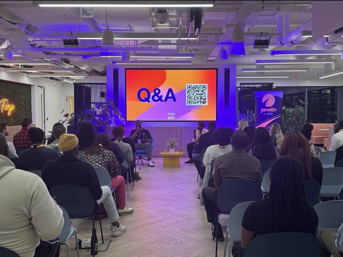 #repost from LinkedIn Emma Sturgeon, Activation Manager, Partnerships at @braze Last week I had the pleasure of attending an event co-hosted by Braze and BYP Network to create conversations around neurodiversity in the workplace.