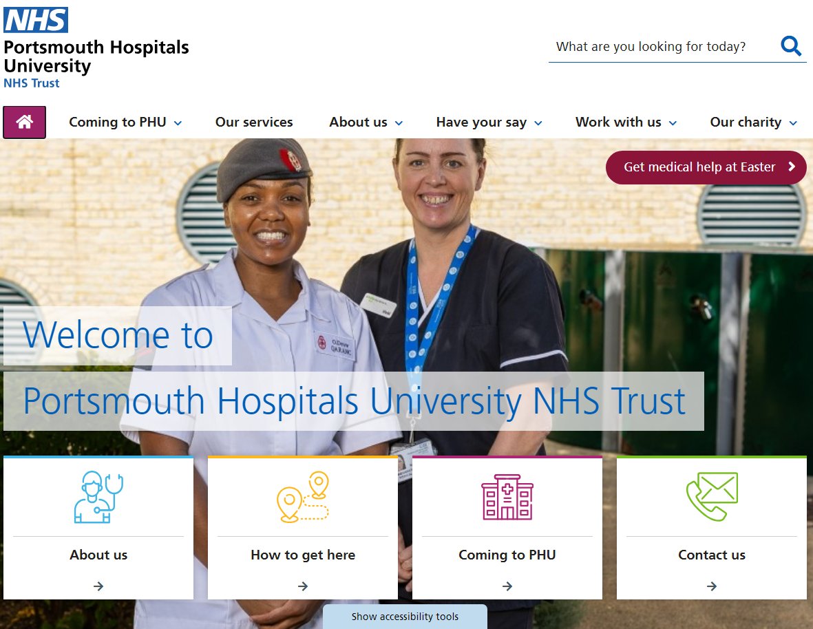 🧵(1/4) We are excited to be launching our new public facing website tomorrow at 10am! The new website will work better for patients as it has a more modern system behind it, providing a better experience for anyone using it, as well as a refreshed look and feel.