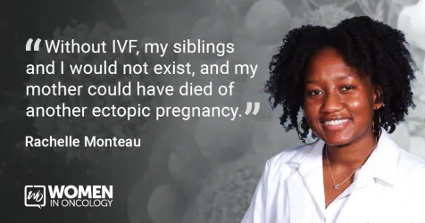 'My intersectional identity is a future physician, a graduate of the NYC public school system, a daughter of Haitian immigrants &, yes, an IVF baby all grown up.' This blog covers it all: ➡️medical misogynoir ➡️fertility tx barriers ➡️IVF restrictions healio.com/news/hematolog…