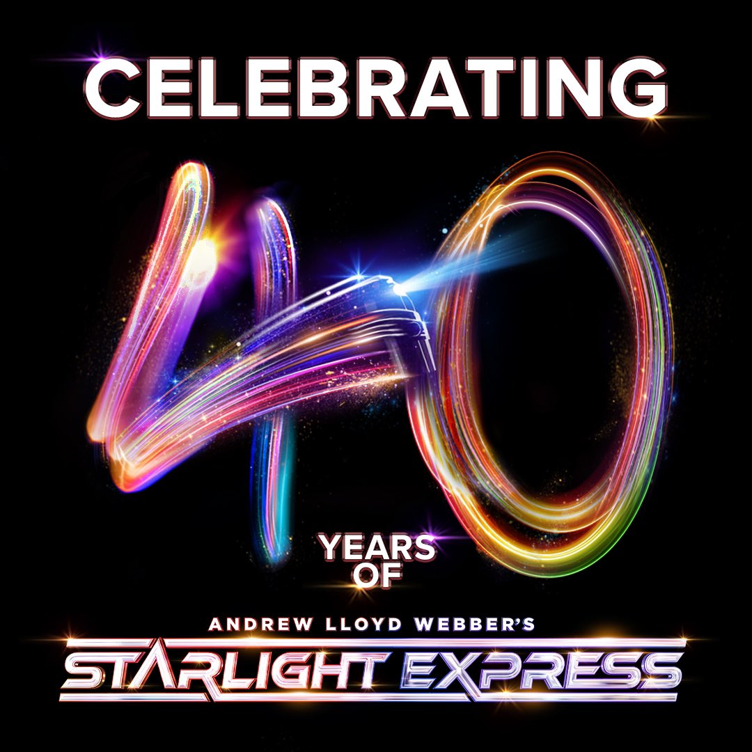 The original London production of STARLIGHT EXPRESS celebrates its 40th anniversary tomorrow! 🚆 How do you think we will be celebrating?…