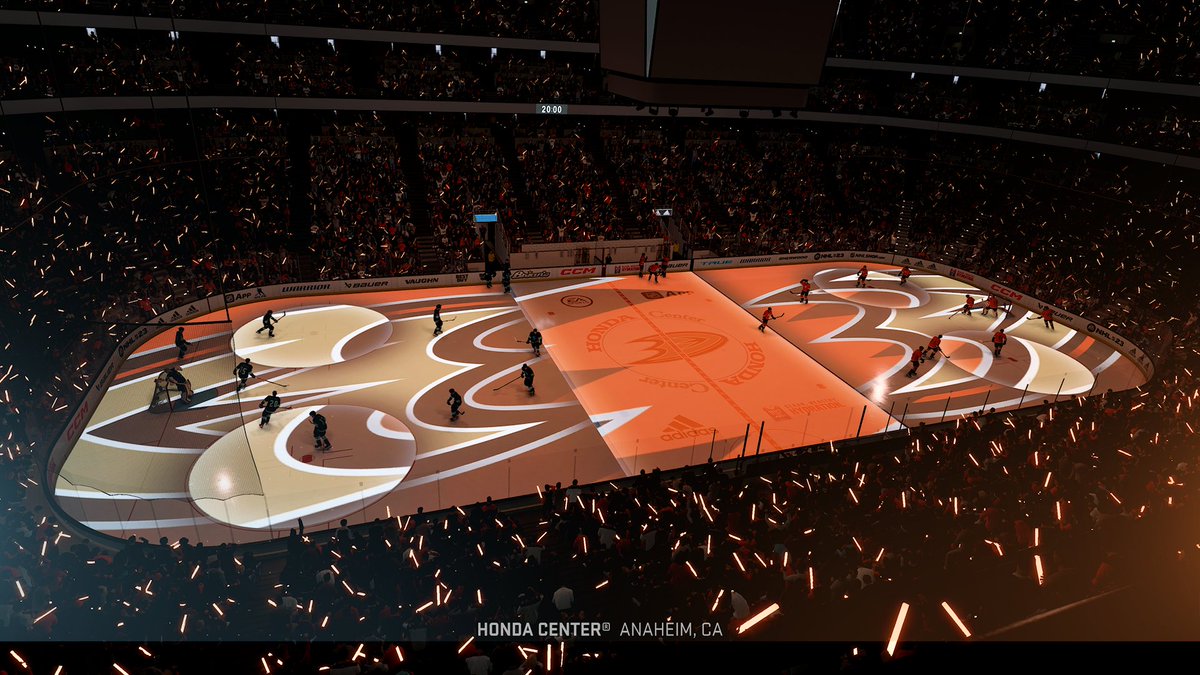 Honda Center. Anaheim, CA. ⛸️ #NHL23 #XboxShare