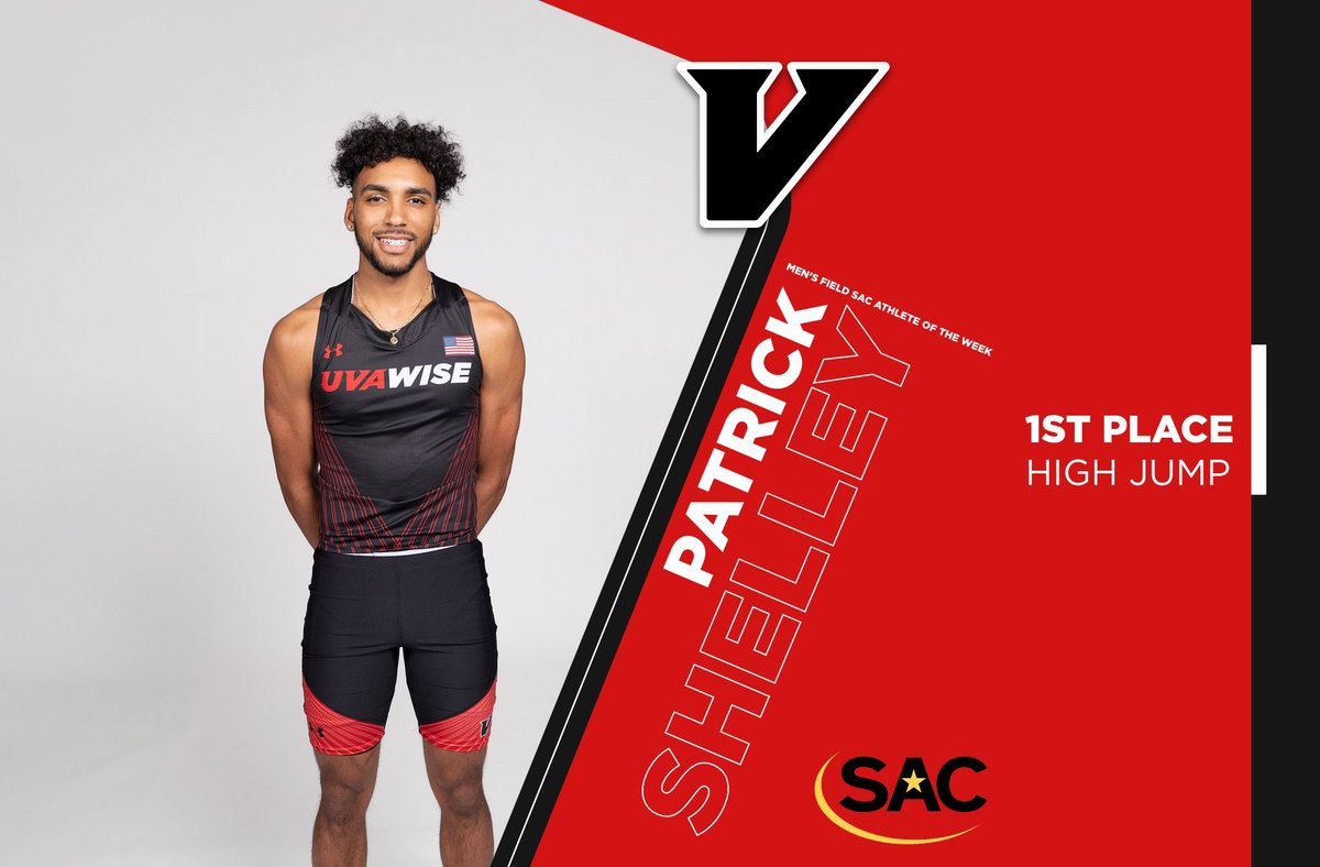 Congratulations to Track &amp; Field athlete Patrick Shelley on being named Men’s Field SAC Athlete of the Week! 

#GoCavsGo | #IgnitedWeStand