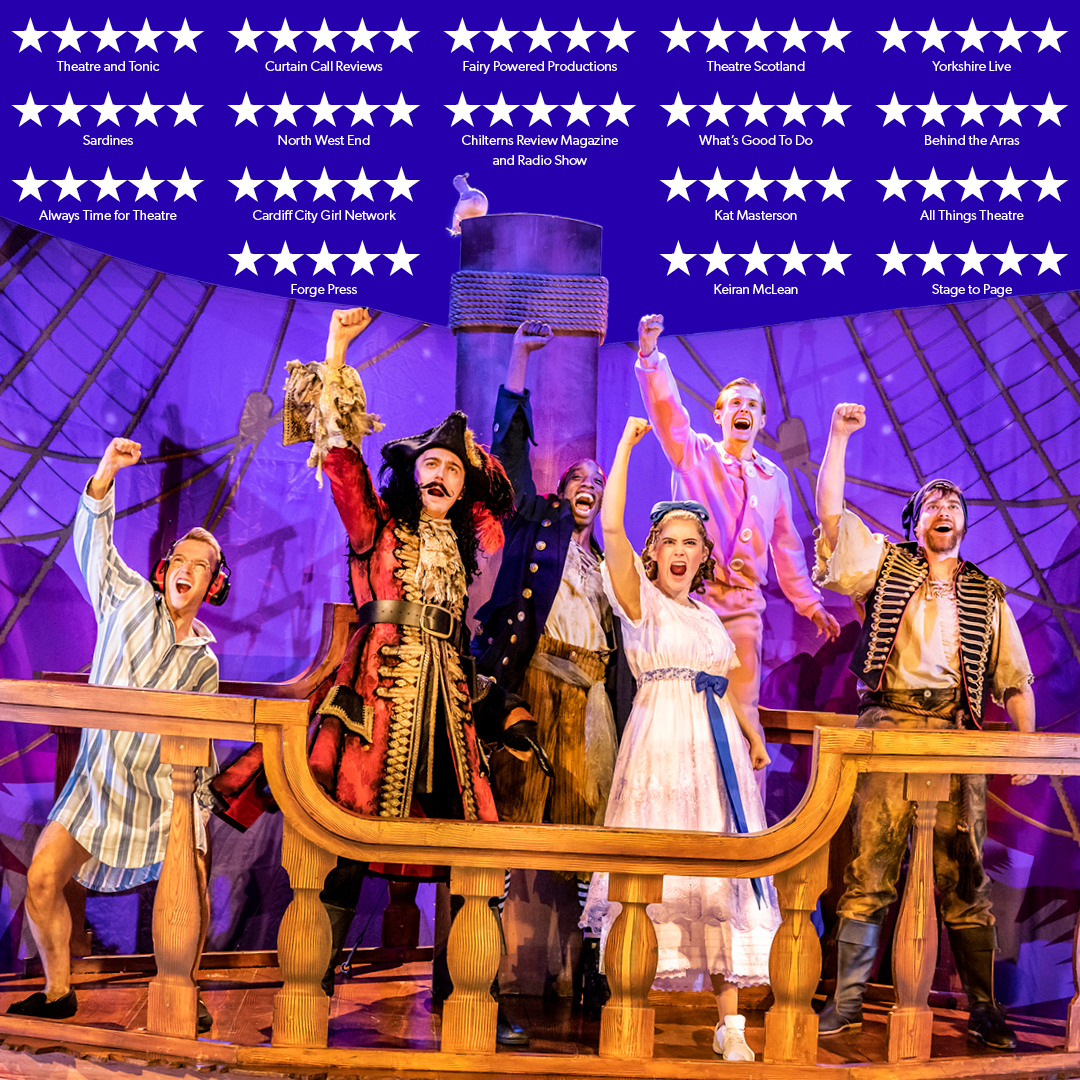 'Second star to the right and straight on 'til morning...' ⭐ Or make that 85th star with all our 5* reviews on tour 🤩