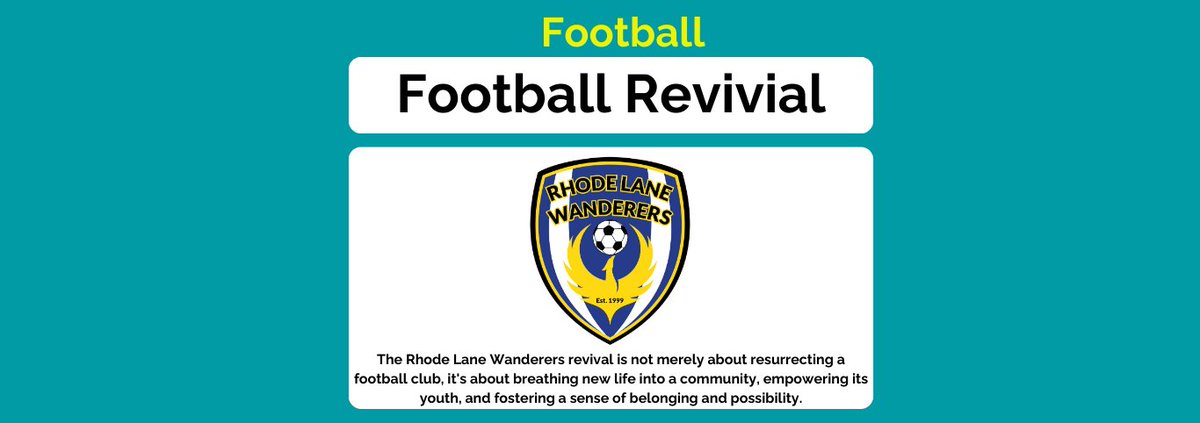Reviving a beloved football club to empower local youth and unite communities. Read the story here:
sedgemoorfm.com/news/rhode-lan…

#ThinkLocalFirst