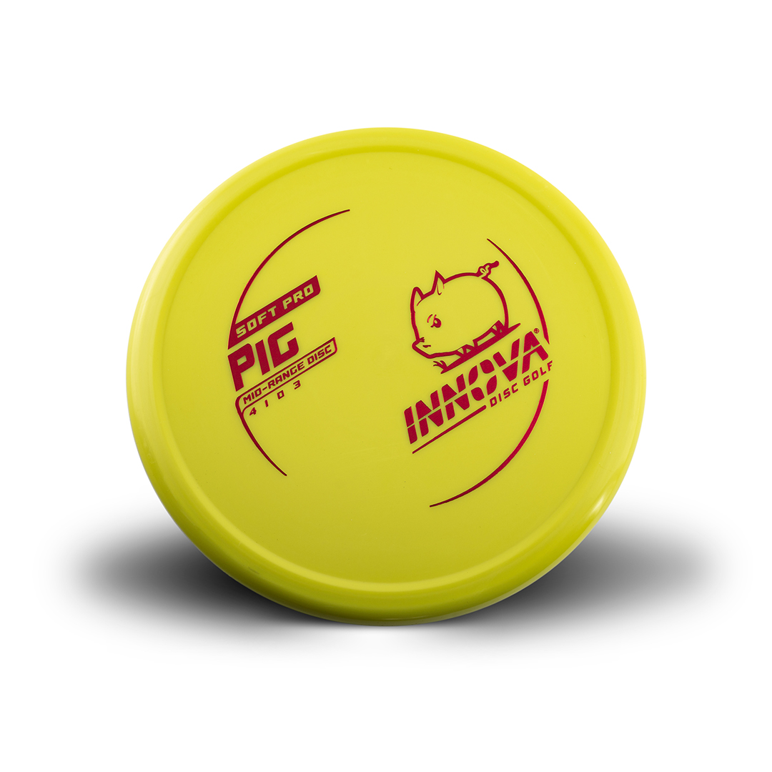 SOOIE! Here piggy, piggy, piggy!! The all-new SOFT PRO PIGS are here!!! These pancake-flat Pigs have a soft velvety feel and even more GRIP than you probably imagine. Hope you've got an open slot in the bag! 🐷💛🥰 bit.ly/43vkbLL #discgolf