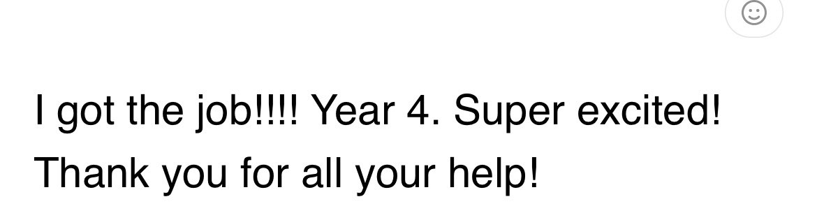 When an email from a trainee makes your day 😊Congratulations Emma on securing your first teaching post with @Cabotfederation