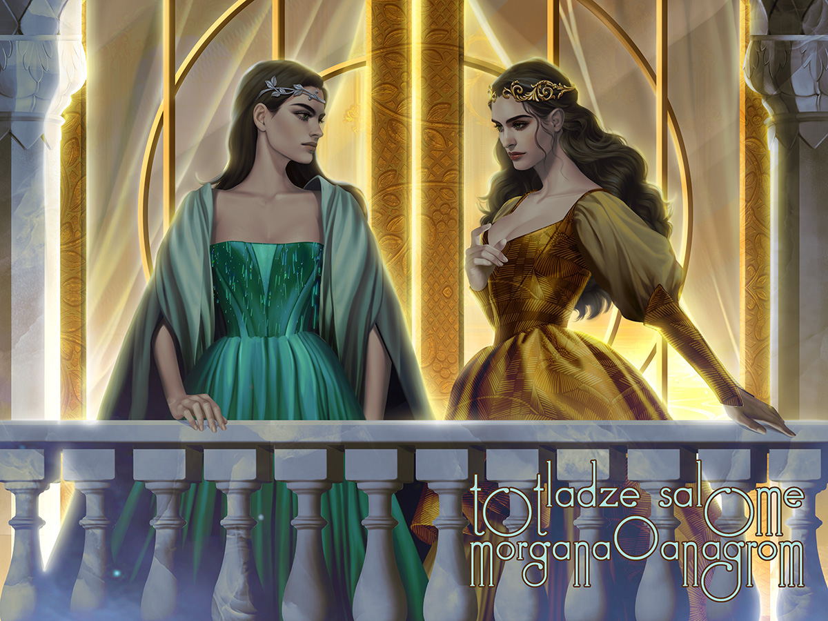 morganaOanagrom's tweet image. the characters are Queen Wren and Queen Rose from Twin Crowns book series by @kwebberwrites  and @doyle_cat hope you all like it xoxo #fanarts #books #bookcharacter #bookart #bookillustration #digitalart #fantasyart #art #artistoninstagram #TwinCrowns #CursedCrowns #BurningCrowns