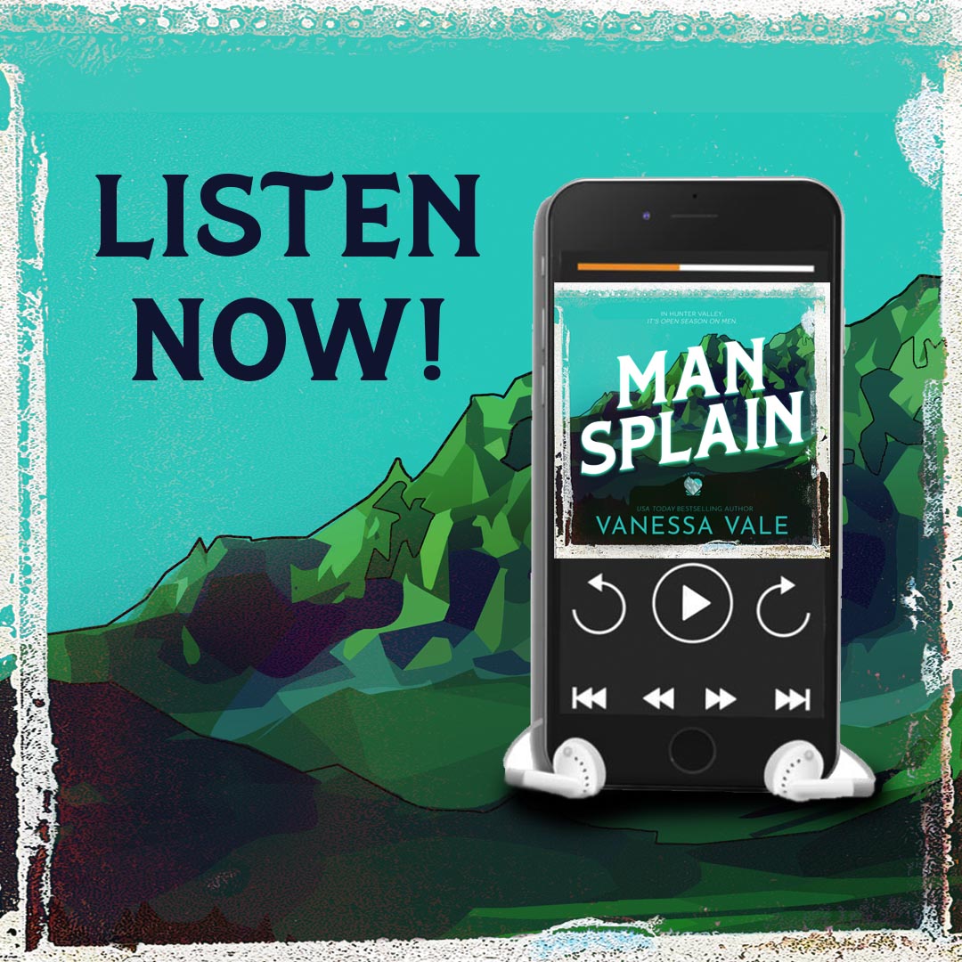 Man Splain by Vanessa Vale is live in audio!

Listening today!
adbl.co/49S5jcB

Narrated by Kylie Stewart

#vanessavaleauthor #vanessavale #RomanticComedy #Billionaire #ForcedProximity #OppositesAttract #SmallTown #FakeRelationship #NeighborstoLovers @valentine_pr_