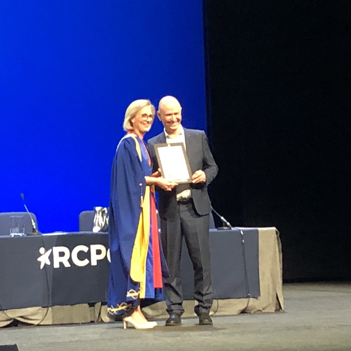 Many congratulations @PeterLachman wonderful to see you celebrated by @RCPCHtweets #RCPCH24