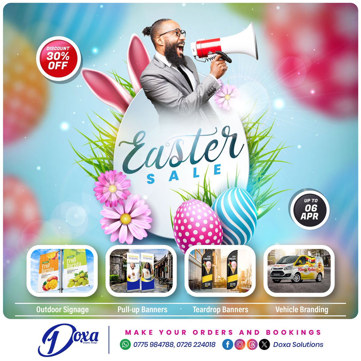 doxa_solutions's tweet photo. #EasterBONANZA Crazy prices #DOXAsolutions https://t.co/0QyxtbW9u2