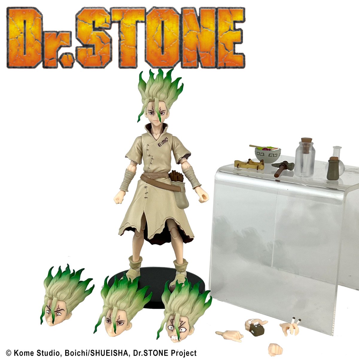 Dive into adventure with #Dr.STONE #actionfigures! Senku's smarts, Chrome's resourcefulness, Kohaku's courage, and Gen's charm – all ready for play. Don't miss out – get yours today! tinyurl.com/2y8at6k5 #Anime