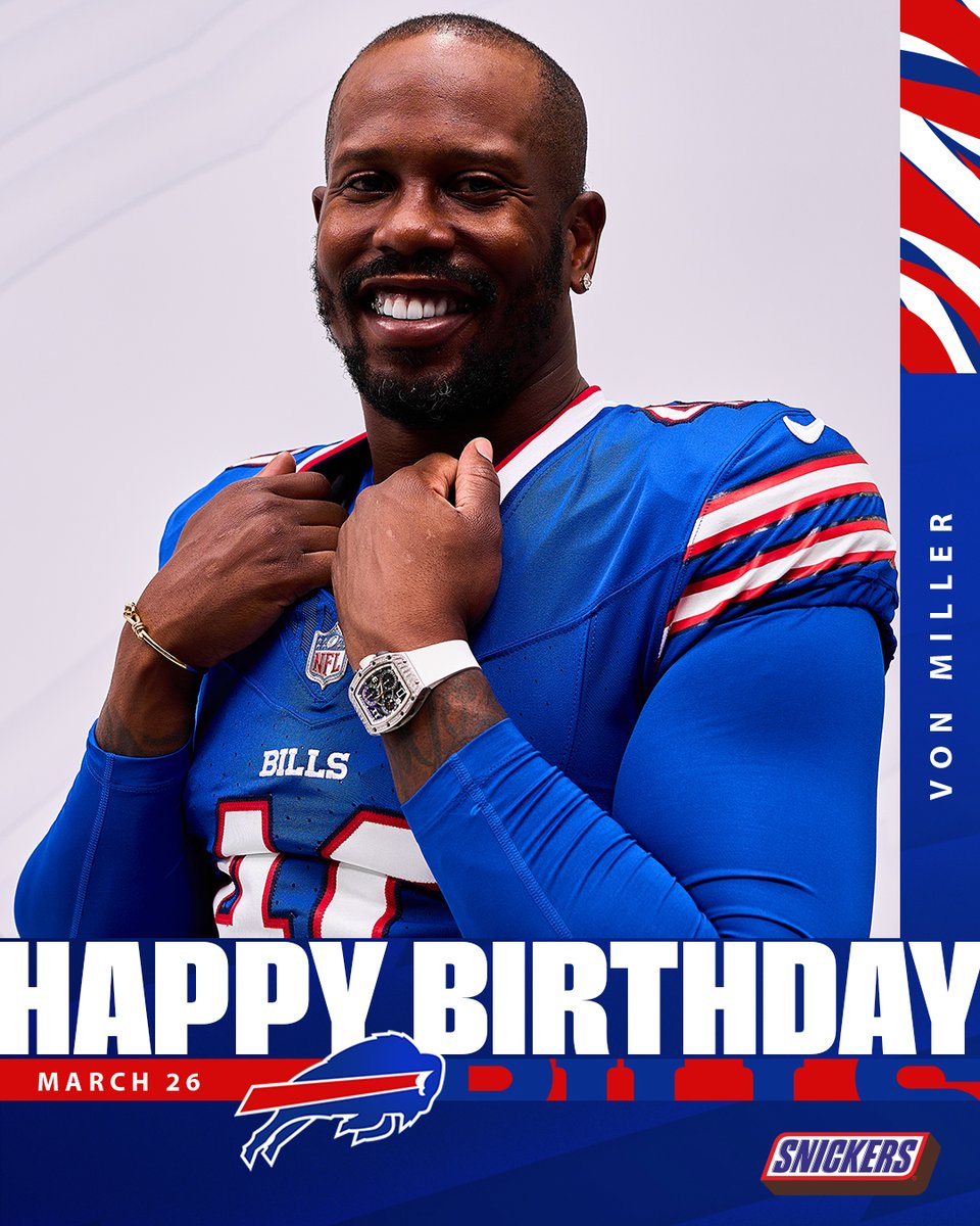 HBD VON!! 🤠

#GoBills | #BillsMafia