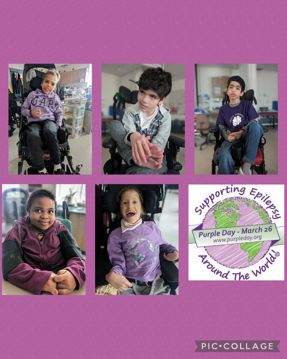 Today we are wearing purple in support of Epilepsy Awareness around the world and in our community. Canada is the only country who officially recognizes March 26th as Purple Day through the Purple Day Act implemented on June 28, 2012. 💜 @hcdsbSEAC @MotherTeresaOak @HCDSB