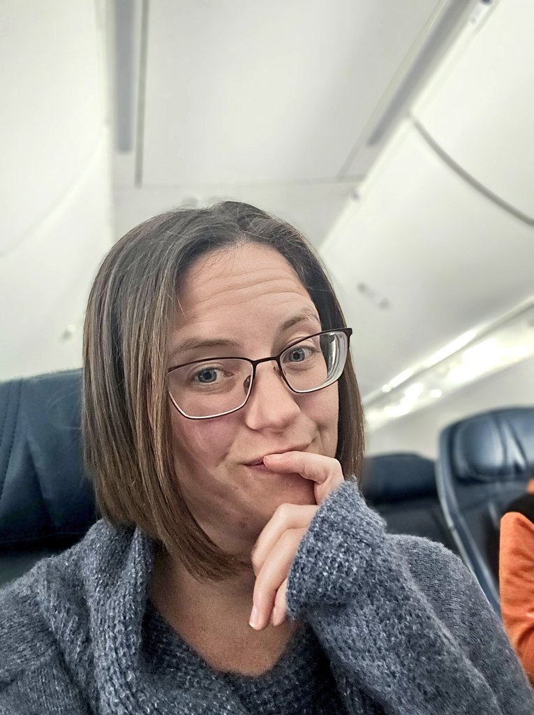Waiting to get off the plane and trying to decide which one of my grisly twisted nursery rhymes to read for the 'Gross Out Contest' at AuthorCon next month...