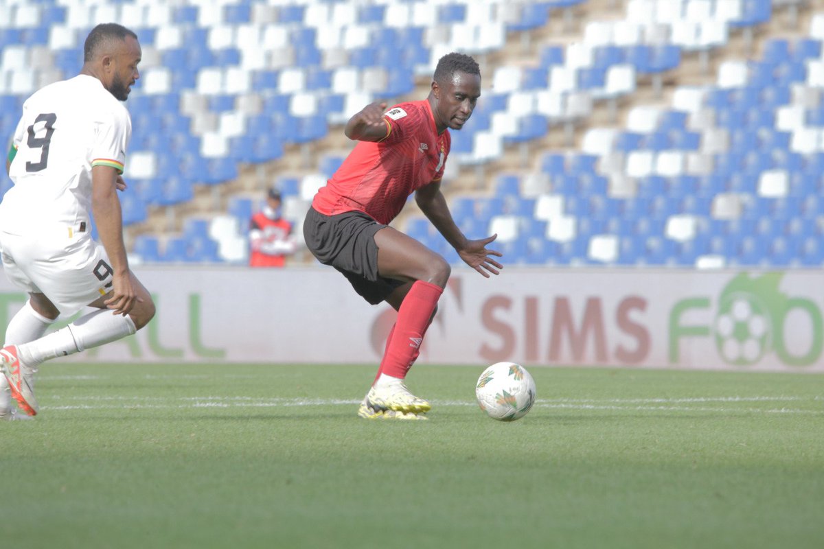 70' Uganda 1️⃣-2️⃣ Ghana #UGAGHA #UgCraneWeGo