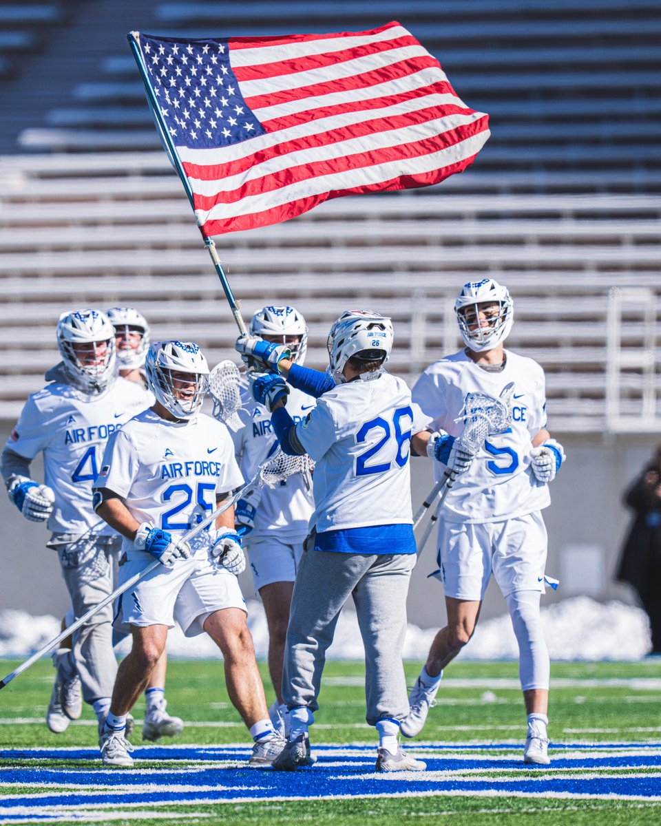 Ready to keep it rolling! 😤 @AF_Lax brings their 3️⃣ game win streak back to Falcon Stadium this weekend! ⚡️