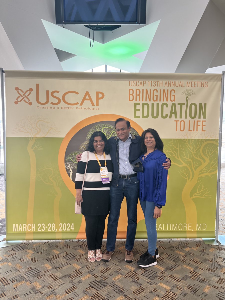 Priya Kunju (@mipathkunju) on Twitter photo With the always engaging <a href="/MuraliV72899596/">Murali Varma</a> and his better half Dr. Varsha Shah - thanks Murali for a collegial “to be continued” debate on the pros and cons of grading non- invasive papillary UC- always fun catching up !
#USCAP2024 #gupath With the always engaging <a href="/MuraliV72899596/">Murali Varma</a> and his better half Dr. Varsha Shah - thanks Murali for a collegial “to be continued” debate on the pros and cons of grading non- invasive papillary UC- always fun catching up !
#USCAP2024 #gupath