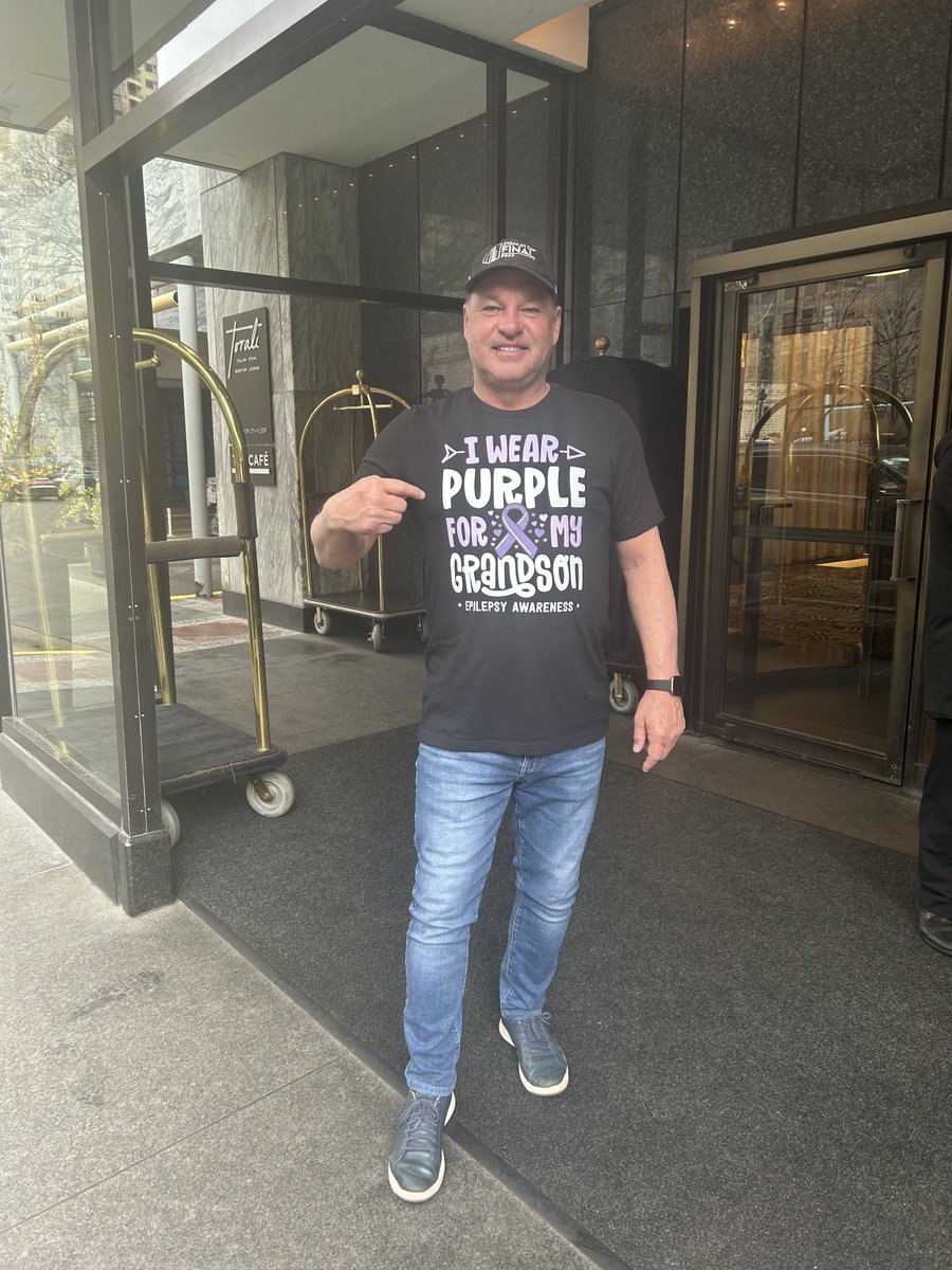 In Canada, it’s Epilepsy Awareness Day. We support the 50 million people worldwide living with epilepsy. Nanny and Grandpa love you Maverick!!!