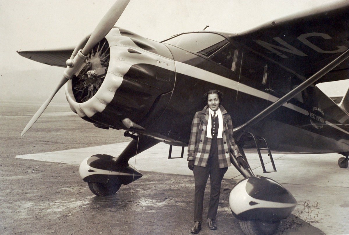 On this day in 1920, aviator Rose Agnes Rolls Cousins was born. Cousins was the first Black woman to become a solo pilot in the Civilian Pilot Training Program at West Virginia State College (now University.) Learn more about her here: bit.ly/3w6bYRl