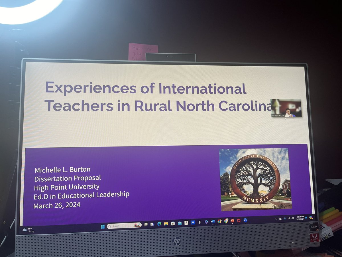 Dr. Michelle L. Burton tweet media