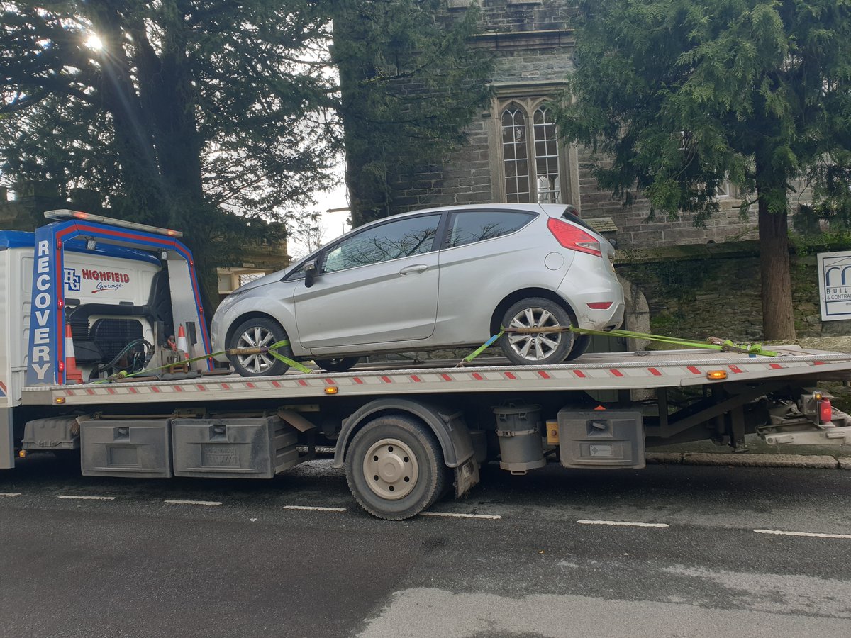 Car Seized under Anti-Social Behaviour legislation by officers in Tavistock today, after being driven in a careless and inconsiderate manner.