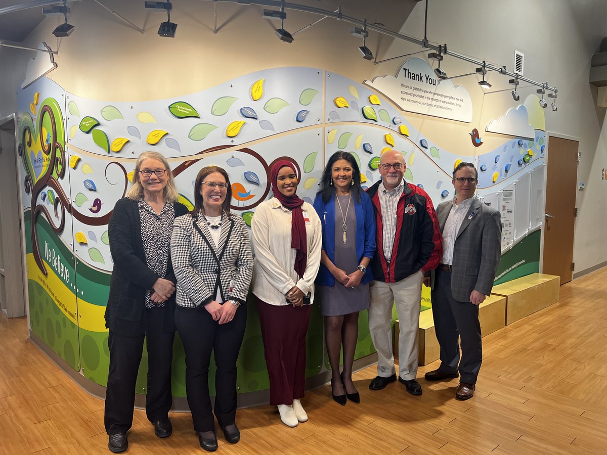 A huge thank you to Reps. @BerylBrownPic, @muniraforohio, and @AnitaSomaniMD and Sen. @billdemora for visiting The Childhood League Center today. We are so grateful for the support of our Franklin County legislators!