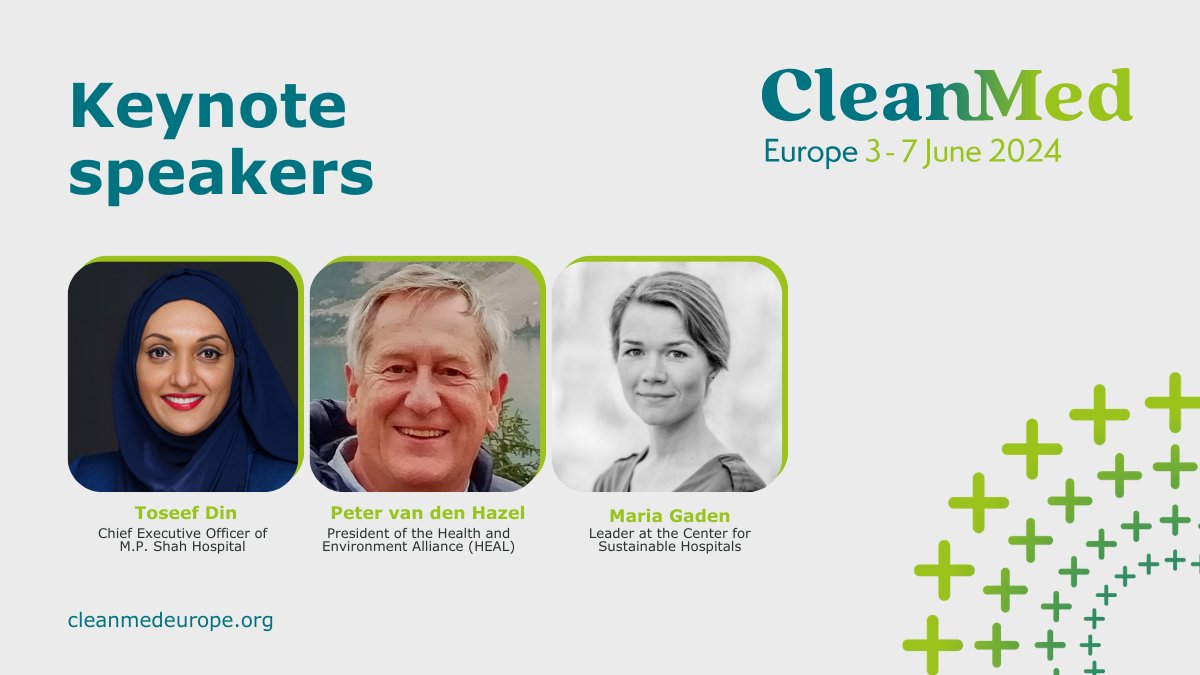 HCWH Europe (@hcwheurope) on Twitter photo We're excited to give you the first look at our leading keynote speakers at <a href="/CleanMedEurope/">CleanMed Europe</a> 2024.💡
We're building a virtual conference full of informative presentations, engaging workshops, and plenty of opportunities for networking and engagement.
✅bit.ly/3uijLLn We're excited to give you the first look at our leading keynote speakers at <a href="/CleanMedEurope/">CleanMed Europe</a> 2024.💡
We're building a virtual conference full of informative presentations, engaging workshops, and plenty of opportunities for networking and engagement.
✅bit.ly/3uijLLn