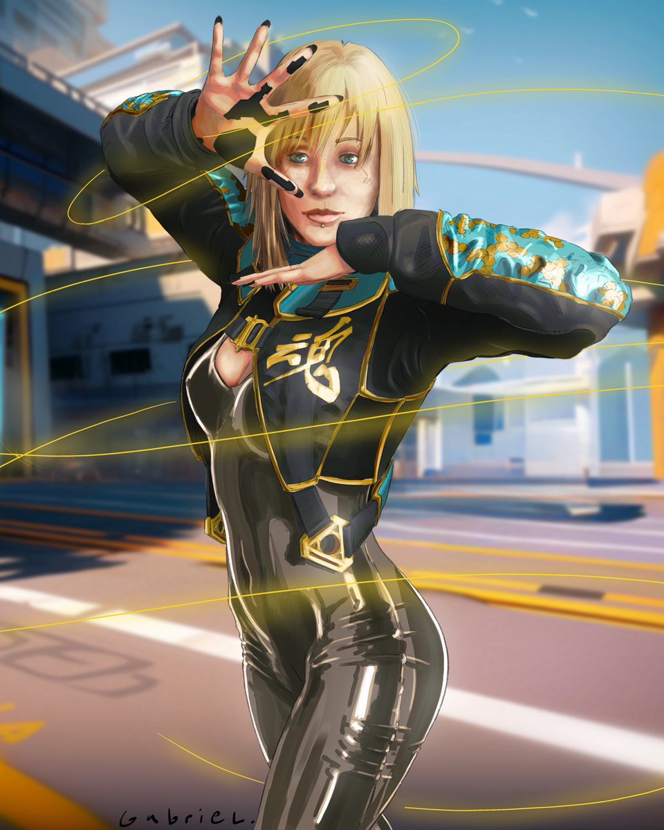 Valerie

#art #digitalart #Photoshop #xppen #characterart #fanart #cyberpunk #Cyberpunk2077