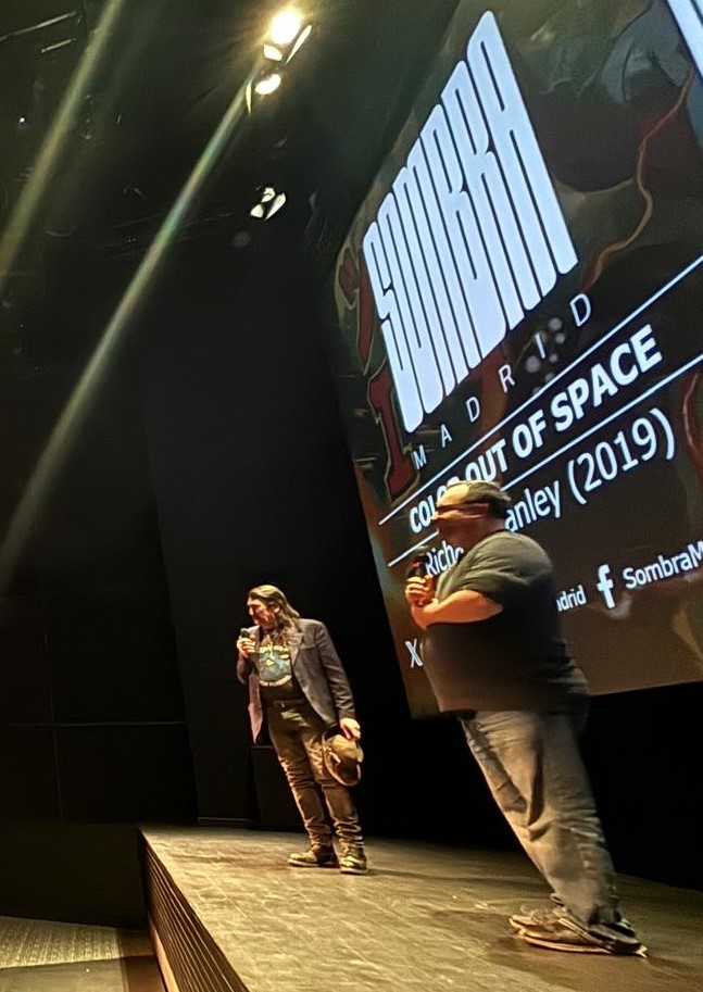 Sombra Madrid - Festival de Cine Fantástico (@sombra_madrid) on Twitter photo Viernes, 15 de marzo, 20h. <a href="/LASALABERLANGA/">SALA BERLANGA</a> se tiñe de rosa cósmico para recibir a Richard Stanley y parte del equipo de <a href="/USER_T38/">USER T38</a>, responsable de que COLOUR OF SPACE luzca tan maravillosamente como lo hace. Un lujazo y un gustazo para #SombraMadrid. ¡Y 🖤 para <a href="/moviementarios/">Moviementarios</a>! Viernes, 15 de marzo, 20h. <a href="/LASALABERLANGA/">SALA BERLANGA</a> se tiñe de rosa cósmico para recibir a Richard Stanley y parte del equipo de <a href="/USER_T38/">USER T38</a>, responsable de que COLOUR OF SPACE luzca tan maravillosamente como lo hace. Un lujazo y un gustazo para #SombraMadrid. ¡Y 🖤 para <a href="/moviementarios/">Moviementarios</a>!