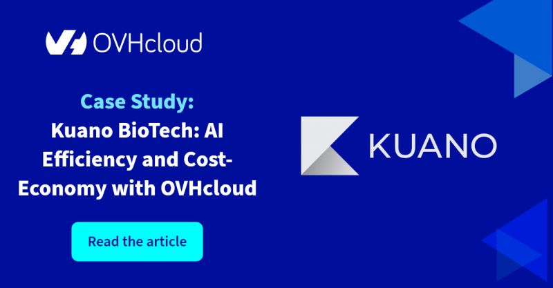 🚨 📄 Read this case study to discover how Kuano, a cutting-edge Hashtag#biotech firm, is revolutionising drug design with Hashtag#AI and OVHcloud Public Cloud☁️. 💰 Kuano has slashed costs by 60% while boosting efficiency! Read more here: bit.ly/3INcneN