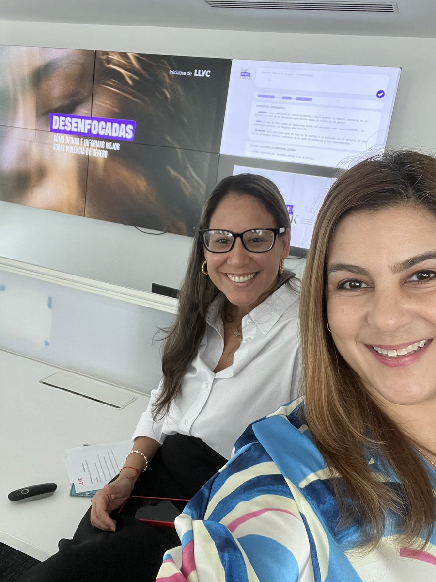 molakarla's tweet photo. Con @LLYC_Global conociendo "The Purple Check", una herramienta basada en #AI que ayuda a periodistas y ciudadanía en general a detectar el sesgo y encontrar el foco responsable a sus noticias o mensajes sobre crímenes y violencia de género.
👇🏻
https://t.co/G7wm84Oreh https://t.co/fiB9UxqrdN
