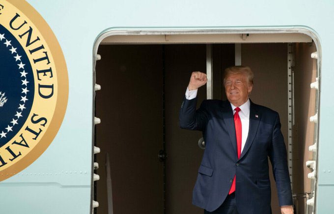 The ONLY choice in 2024 for restoring American greatness: President Trump.