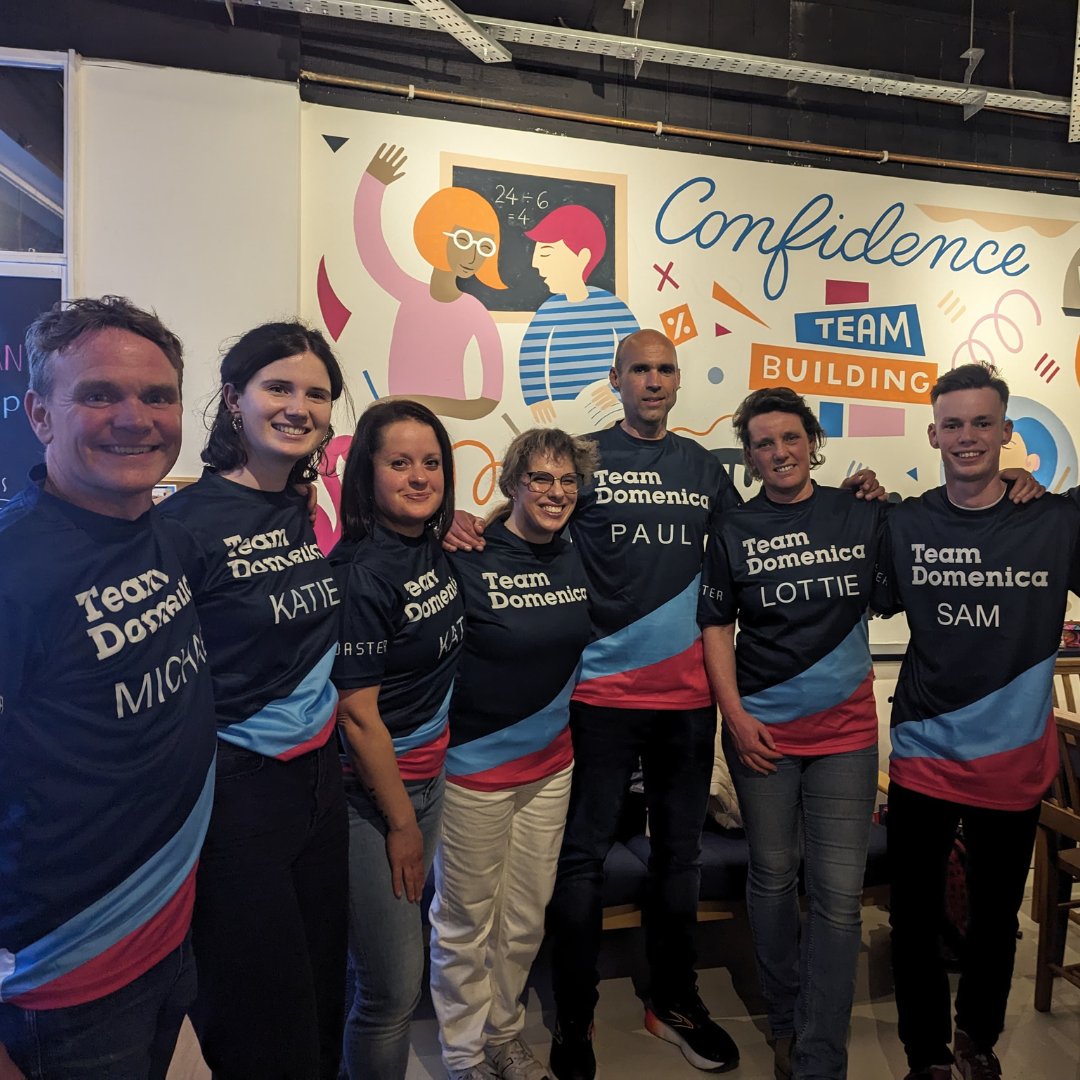 It's less than a week until our runners hit the road at @BrightonMarathn. To say thank you, we hosted a meet up where they could share stories, eat delicious treats and receive their personalised t-shirts! Thank you @RedRoasterBTN, @UnBarredBrewery and @coopuk for your support.