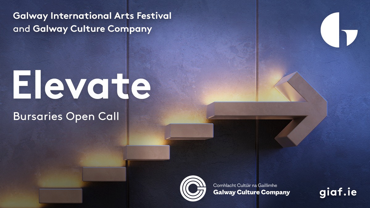 Galway International Arts Festival (@galwayintarts) on Twitter photo 📣 Open Call: Elevate Bursaries
GIAF in partnership with <a href="/galwaycultureco/">Galway Culture Company</a> are seeking applications from Creative Collectives, Ensembles & Professional Groups working in Galway City / County for a number of bursaries.
Submission details and how to apply: giaf.ie/info/submissio… 📣 Open Call: Elevate Bursaries
GIAF in partnership with <a href="/galwaycultureco/">Galway Culture Company</a> are seeking applications from Creative Collectives, Ensembles & Professional Groups working in Galway City / County for a number of bursaries.
Submission details and how to apply: giaf.ie/info/submissio…