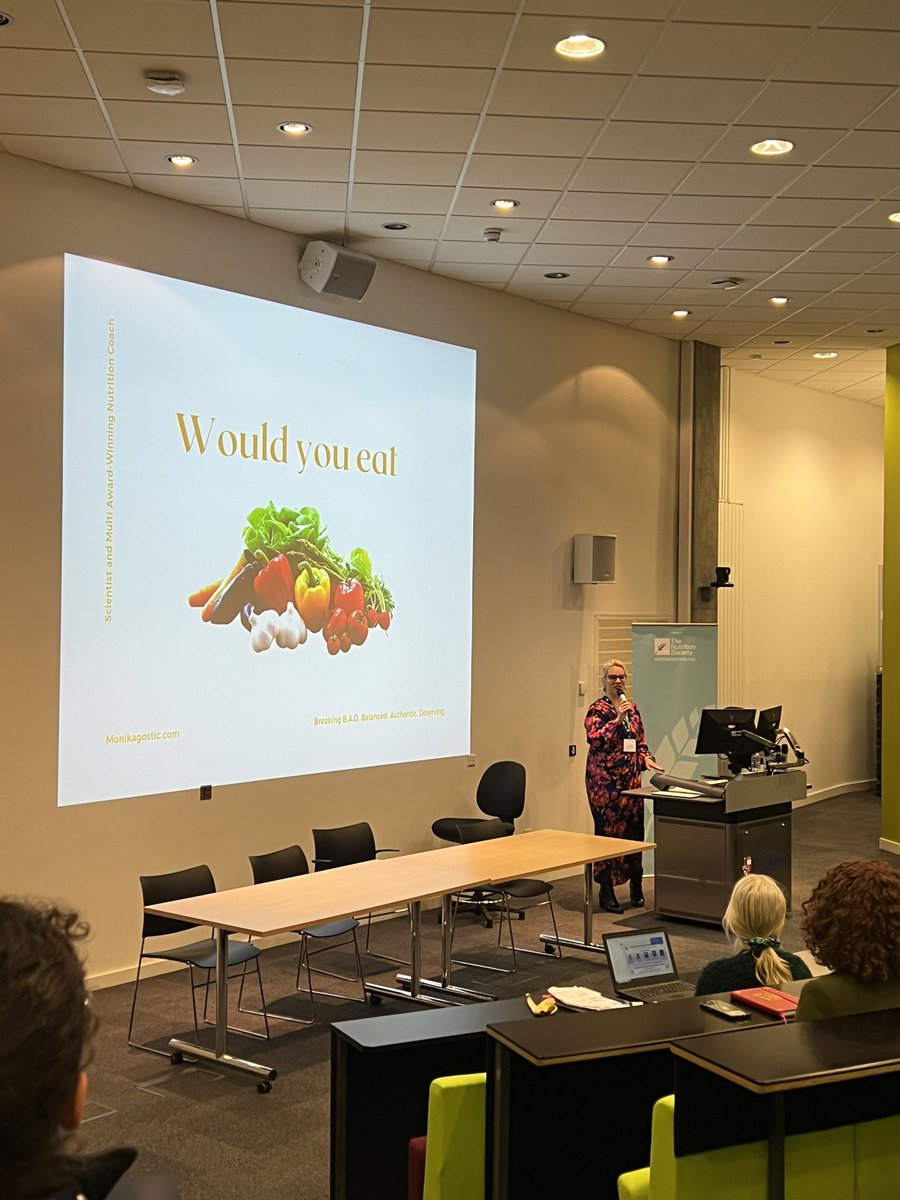 Final session from @MonikaGostic to share her journey from academic to entrepreneur - lots of food for thought 🥦🌶️🍅🥝 #NSScottish24