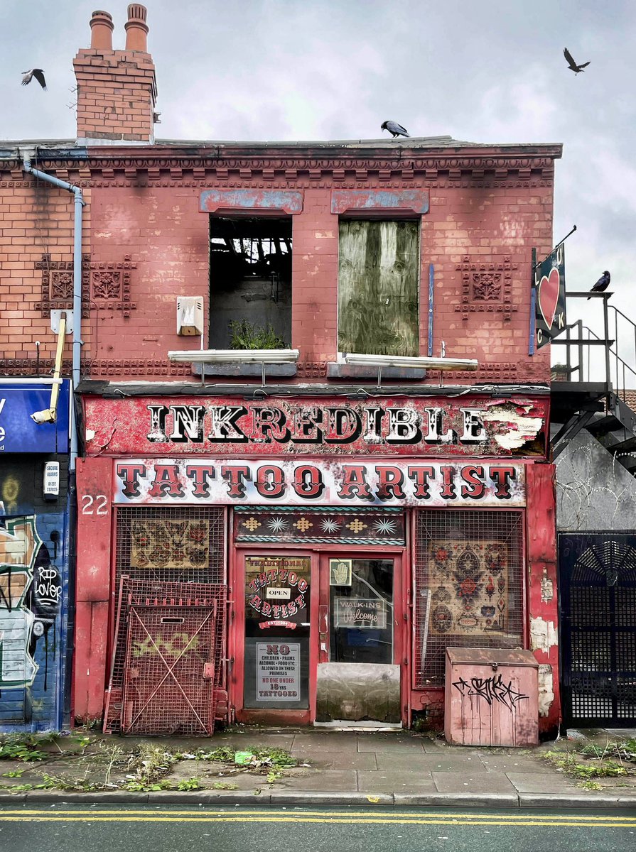‘Scratch-22’ #Tattoos #TattooStudio #UrbanDecay #UrbanArt #UrbanPhotography #Abandoned #Derelict #Urbex #UKPhotography #UrbanLandscape #Shopfront #Shopfronts @GrimArtGroup