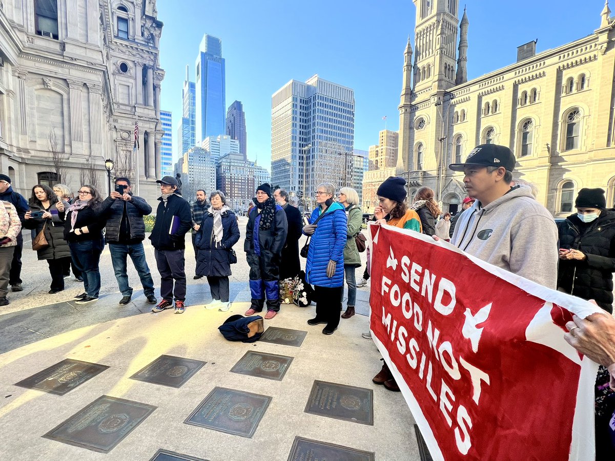 Across the U.S. and Canada, hundreds of Mennonites are taking public action this week to urge lawmakers to send aid, not bombs, to the people of Gaza. We are bringing physical symbols of aid to our elected officials to illustrate the humanitarian aid Gaza needs.

#SendAidNotBombs
